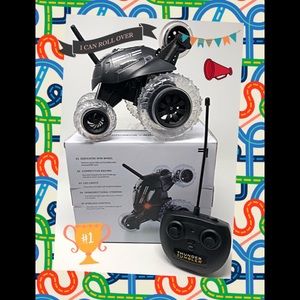 💝👼😇 RC THUNDER TUMBLER by Sharper Image - Black